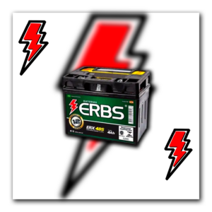 Bateria Moto Erbs 4ah